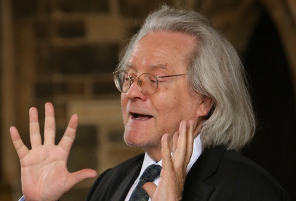 A.C. Grayling talks at Broughton Castle