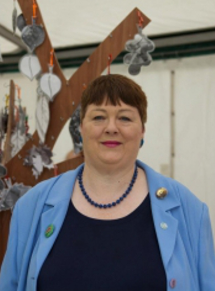 Jane Mactaggart, one of our generous donors and philanthropy fellows