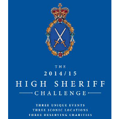 High Sheriff's Challenge logo, including coat of arms