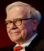 Warren Buffet, an American business magnate, investor and philanthropist