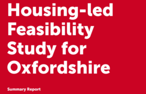 Summary report housing-led feasibility study for Oxfordshire