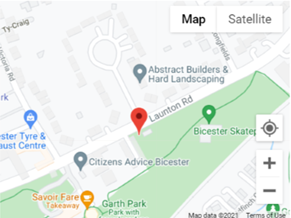Bicester Green location map