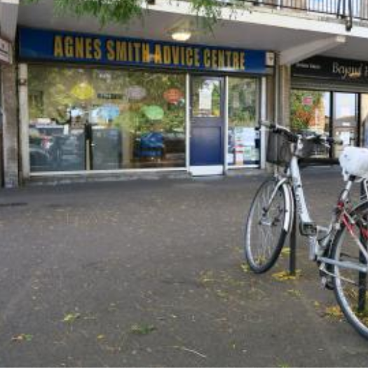 Agnes Smith window 810×525 (1) Frontage of Agnes Smith Advice Centre in Blackbird Leys