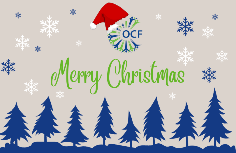 Christmas news header 2023 810×525 Christmas image of snowflakes and christmas trees with the message of Merry Christmas.