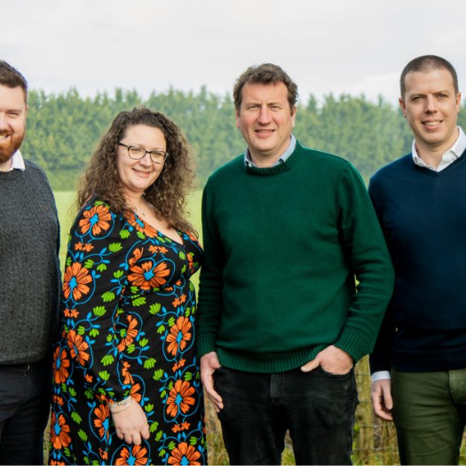 Four members of the Wise Funds team